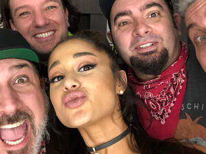 NSYNC and Ariana Grande 