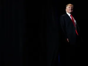 US President Donald Trump arrives to speak during the National Association of Realtors Legislative Meetings and Trade Expo in Washington, DC, May 17, 2019. (SAUL LOEB / AFP)