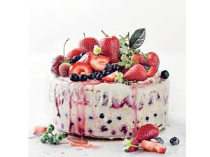 حلوى الصيف كيك بالآيس كريم