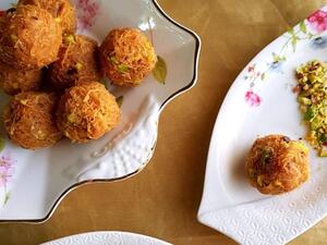 كرات الكنافة بالجبنة