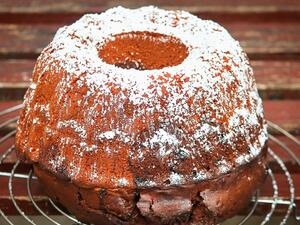 كيك البرتقال وجوز الهند 