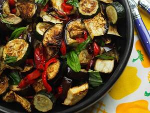 سلطة الخضار المشكلة