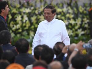 Sri Lanka’s president Maithripala Sirisena has sacked the national intelligence chief. (AFP/ File Photo)