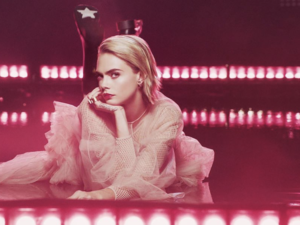 Cara starts each day with a meditation session