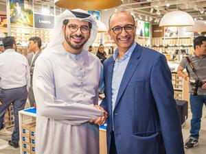 Talal Al Dhiyebi, Aldar, CEO_Nilesh Ved, Chairman, Apparel Group
