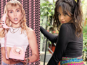 Miley Cyrus and Camila Cabello