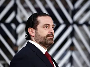 Lebanon's Prime Minister Saad Hariri arrives at an international conference on the future of Syria and the region. (Shutterstock/ File Photo)