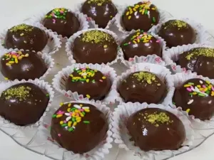 البوبس بالشوكلاتة