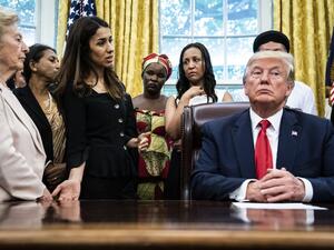 ابلغت نادية مراد الرئيس الاميركي انها تعرضت للاغتصاب وبيعت كعبدة جنسية