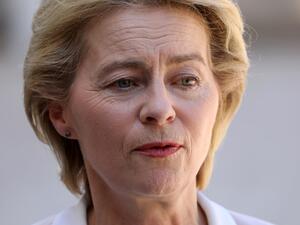 Newly designated president of the European Commission Ursula von der Leyen (AFP)