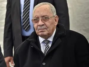 Lieutenant-General Ahmed Gaid Salah, Algeria's chief of staff and strongman since the April 2 resignation of president Abdelaziz Bouteflika (AFP /RYAD KRAMDI)
