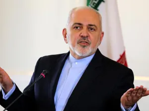 Iran's Foreign Minister Mohammad Javad Zarif gestures during a press conference in Tehran. (AFP/ File Photo)