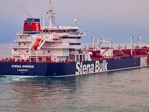 British-flagged tanker seized by Iran  (Twitter)