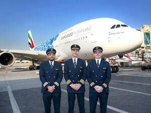 Emirates launches two daily A380 flights to Muscat.