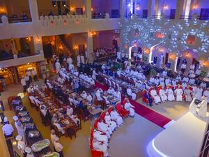 During the event