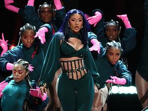 Cardi B at 2019 BET Awards. (JEAN-BAPTISTE LACROIX/AFP/Getty Images)