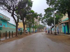 Huge explosion targets a security checkpoint leading to the country’s international airport in Mogadishu (Twitter)