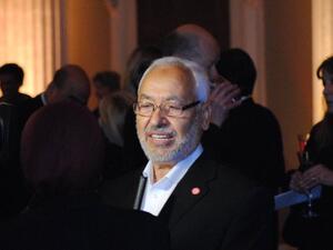 Rached Ghannouchi, the leader of Tunisia’s moderate Islamist Ennahda party (Twitter)