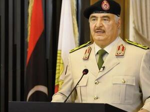 Libyan National Army (LNA) commander in chief, Marshal Khalifa Haftar (Twitter)