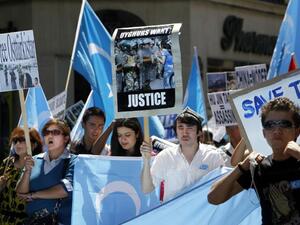 one million people, mostly ethnic Uighurs, are reportedly being held in internment camps. (AFP)