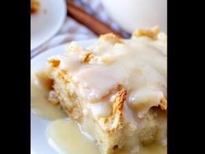 حلوى الخبز الفرنسي بالقرفة