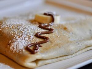 كريب بالشوكولاتة