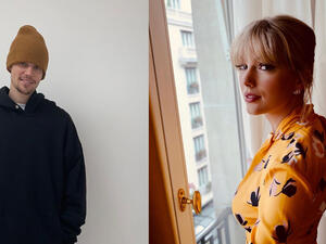 Taylor Swift and Justin Bieber 