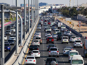 City highway in Abu Dhabi.  (Shutterstock/ File Photo)