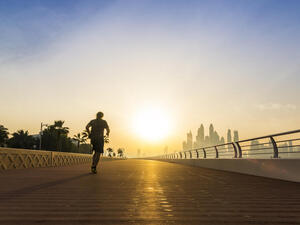 Running in Dubai