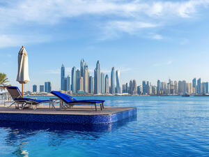 Swimming pool in Dubai