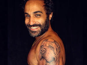 It seems Ahmed Fahmi s love for dogs has reached a new level Source starinkartstudio Instagram