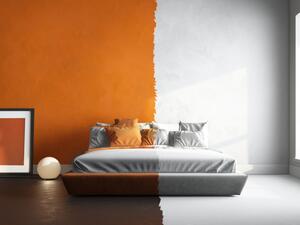 يكفي أن يحلَّ اللون البرتقالي على جزء من الغرفة حتَّى تشعري بالتجديد