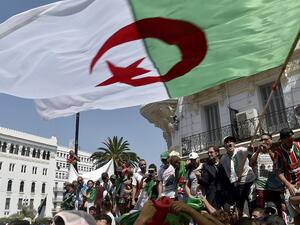 Algerian protesters demonstrate in Algiers on July 26, 2019, in the latest in weeks of rallies against the ruling class amid an ongoing political crisis in the country. (AFP/ File Photo)