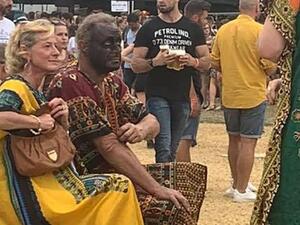Blackface to Belgium's Africa Museum  (Twitter)
