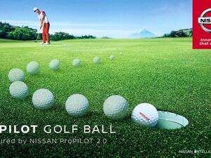 Nissan’s ProPILOT golf ball turns every driver into a pro