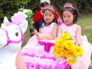 Boram, a six-year-old YouTube star (YouTube)