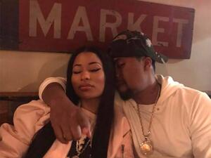 Nicki Minaj and Kenneth 'Zoo' Petty. (Nicki Minaj/ Instagram)