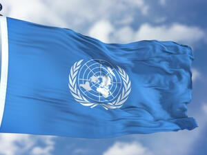 UN Flag (Shutterstock)	