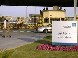Drones struck two Saudi Aramco oil facilities early on September 14, 2019, state media said, citing the interior ministry. "The industrial security teams of Aramco started dealing with fires at two of its facilities in Abqaiq and Khurais as a result of... drones," the official Saudi Press Agency reported. (STRINGER / AFP) Drones struck two Saudi Aramco oil facilities early on September 14, 2019, state media said, citing the interior ministry. "The industrial security teams of Aramco started dealing with fires at two of its facilities in Abqaiq and Khurais as a result of... drones," the official Saudi Press Agency reported. (STRINGER / AFP)