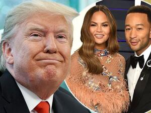 The president was having what Teigen called a meltdown Sunday night on Twitter