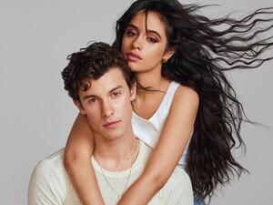 The couple has come under attack by fans for their awkward seeming kisses Source @shawnmendes Instagram