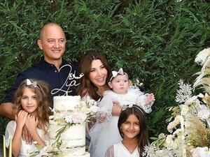 نانسي عجرم وعائلتها