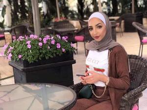 Israa Ghrayeb, 21, died last week after being hospitalised with severe injuries after being allegedly beaten by her male relatives after she posted a video on social media with her fiancé. (Twitter)