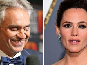 Jennifer Garner makes musical debut in duet with Andrea Bocelli (Twitter)