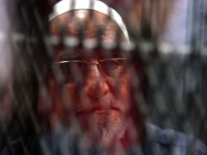 Mohammad Badie in court, Wednesday (AFP) 