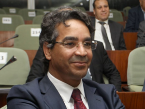 Djemai was accused in 2015 of only having a seat in parliament 'thanks to the power of money' (Twitter)