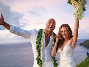 The couple tied-the-knot in an intimate ceremony in Kauai on August 18. 