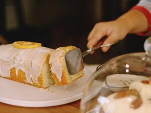 كيك الليمون