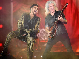 Adam Lambert, who has toured with the band for some eight years