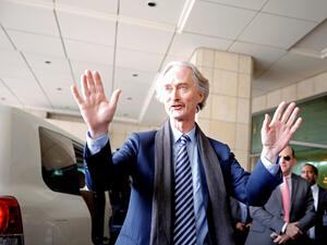 المبعوث الأممي إلى سوريا غير بيدرسن